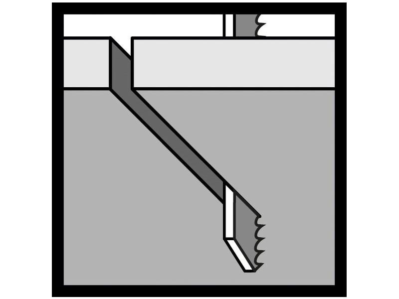 List vbodne žage Bosch, HCS, za les, 100mm, 2608637723